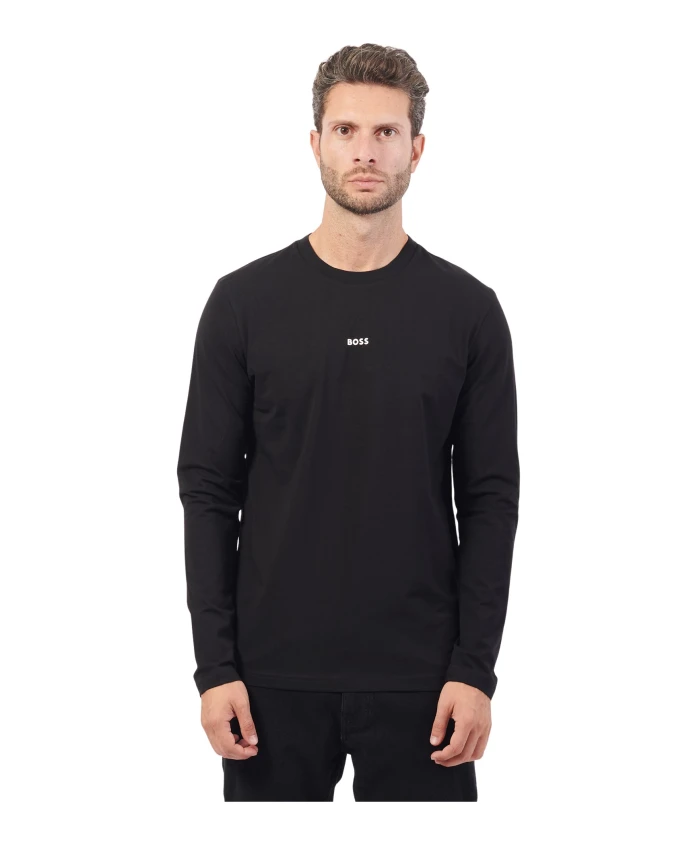 Черная футболка с длинными рукавами Hugo, черный
Черная футболка с длинными рукавами Hugo, черный