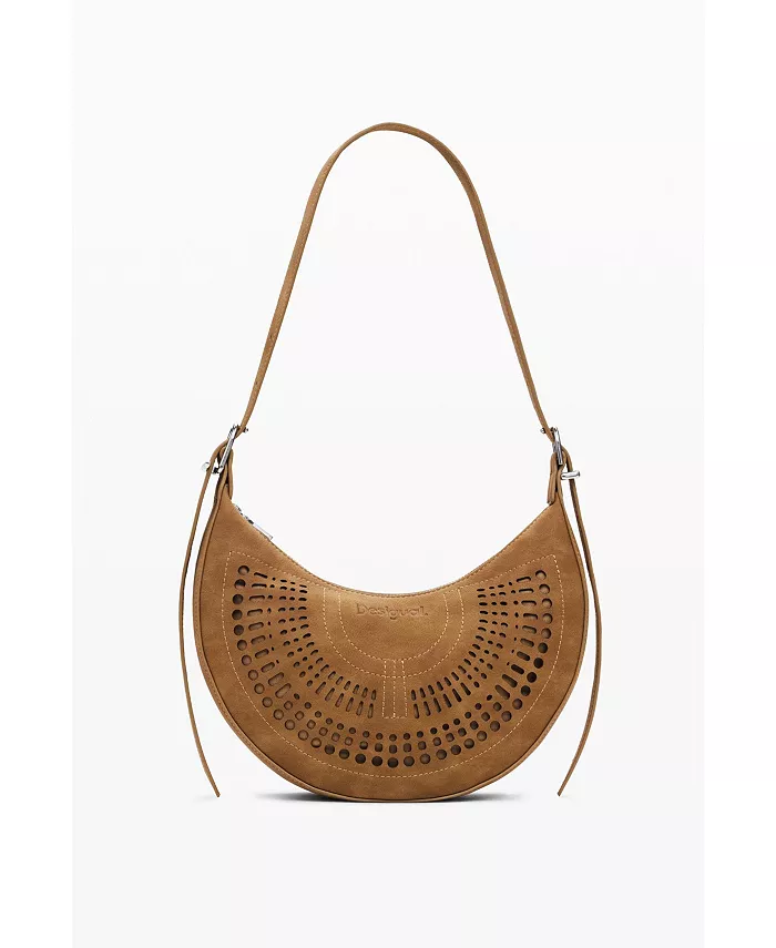 Женская средняя перфорированная сумка Desigual, коричневый/бежевый
Женская средняя перфорированная сумка Desigual, коричневый/бежевый