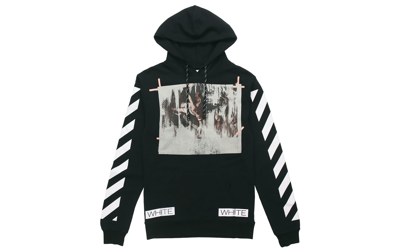Толстовка мужская Off-White с капюшоном, черный / белый
Толстовка мужская Off-White с капюшоном, черный / белый