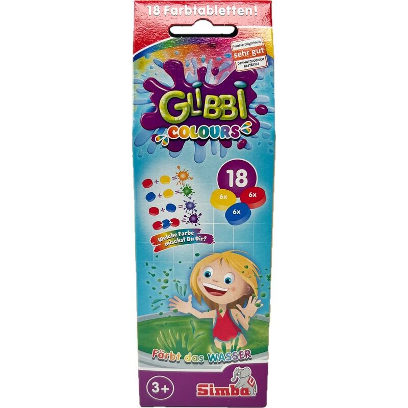 Цветные цветные таблетки Glibbi, 1 шт.
Цветные цветные таблетки Glibbi, 1 шт.