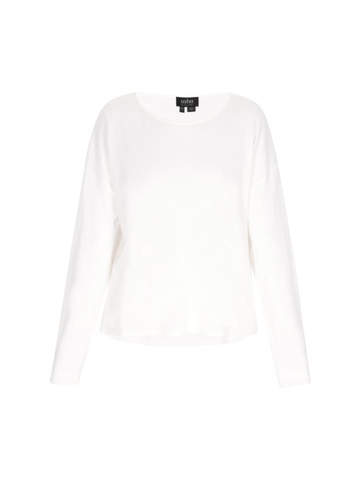 Женский свитер бежевого цвета usha BLACK LABEL
Женский свитер бежевого цвета usha BLACK LABEL