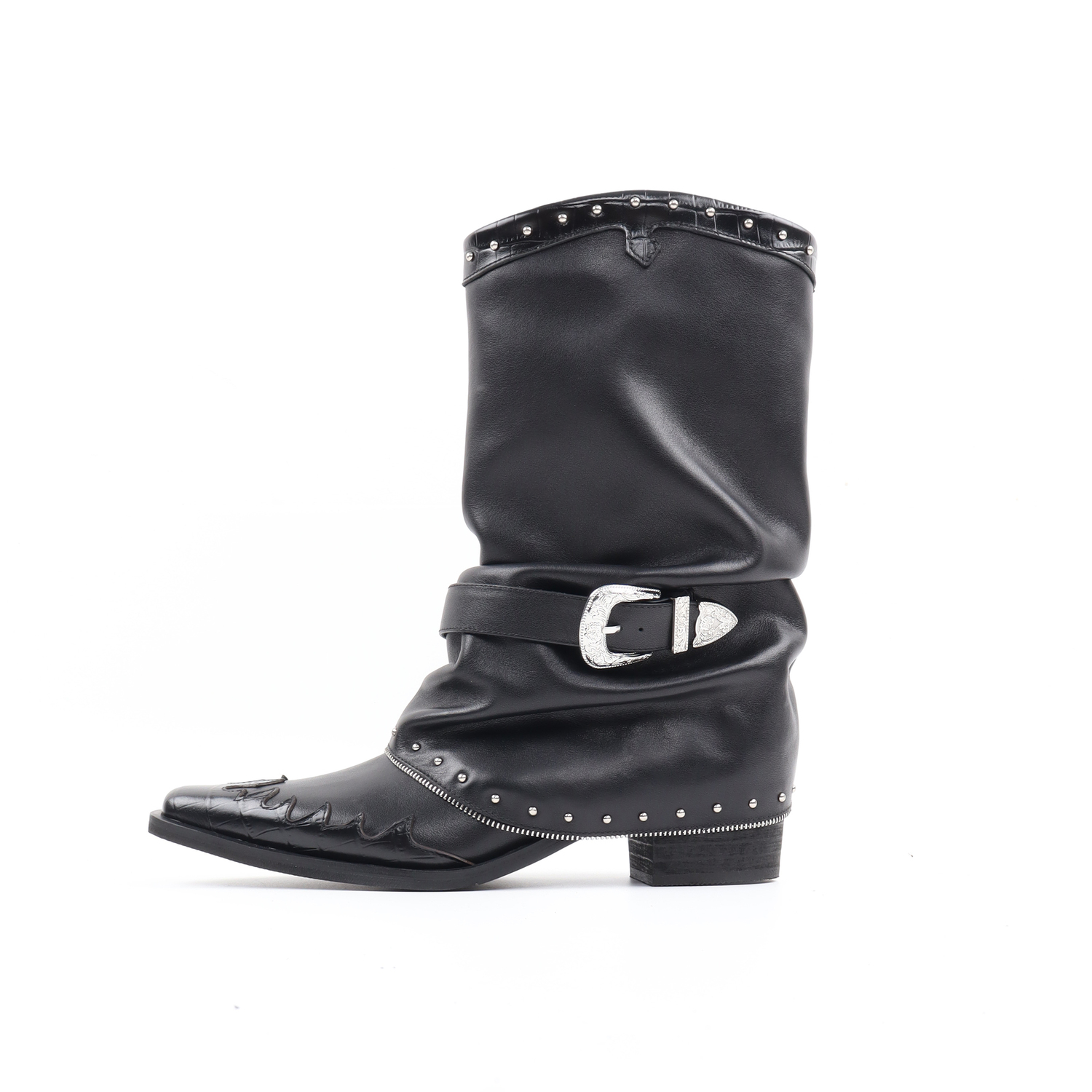 Черные унисекс ботинки Unisex Black Asthershop, E70-1 черный
Черные унисекс ботинки Unisex Black Asthershop, E70-1 черный