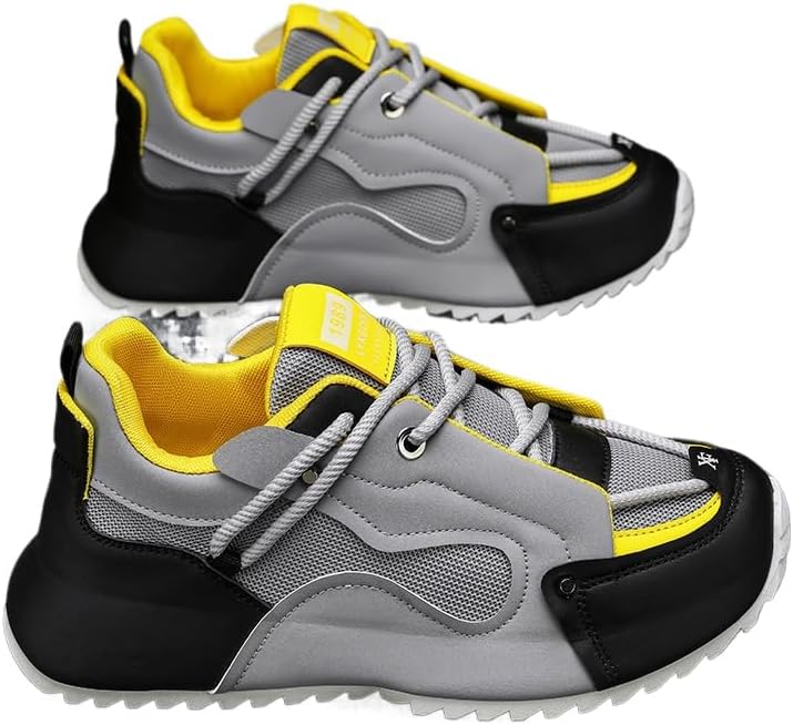 Мужские кроссовки на шнуровке для ходьбы, противоскользящие, для бега, дышащие, для тренировок, легкие спортивные кроссовки Hhhchpm, серый
Мужские кроссовки на шнуровке для ходьбы, противоскользящие, для бега, дышащие, для тренировок, легкие спортивные кроссовки Hhhchpm, серый