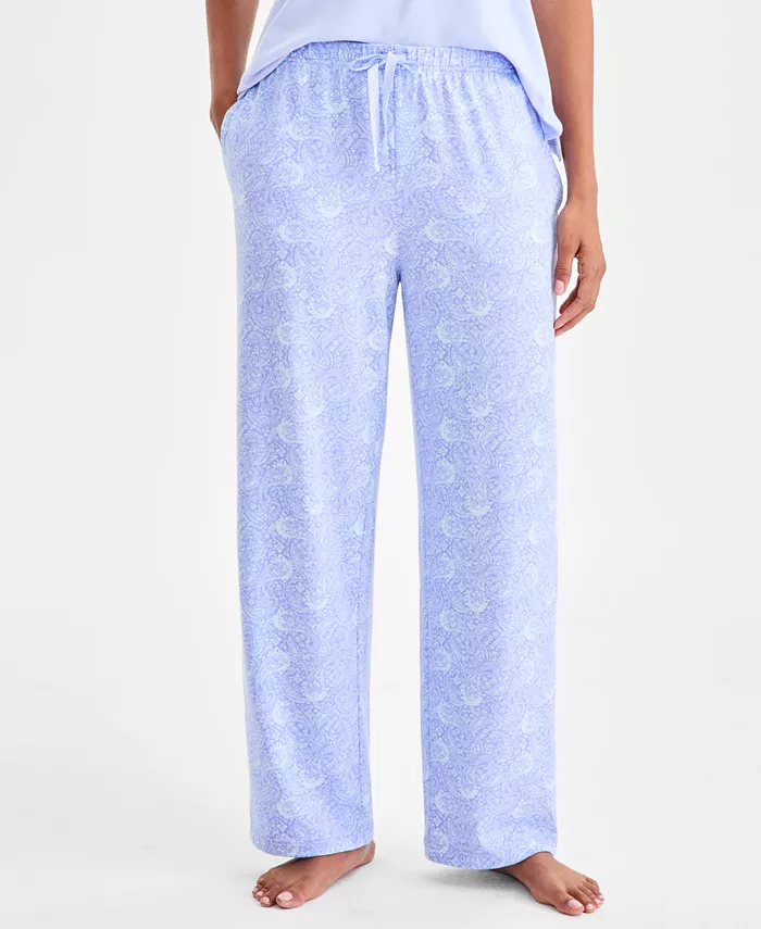 Женские трикотажные пижамные штаны Charter Club, фиолетовый
Женские трикотажные пижамные штаны Charter Club, фиолетовый