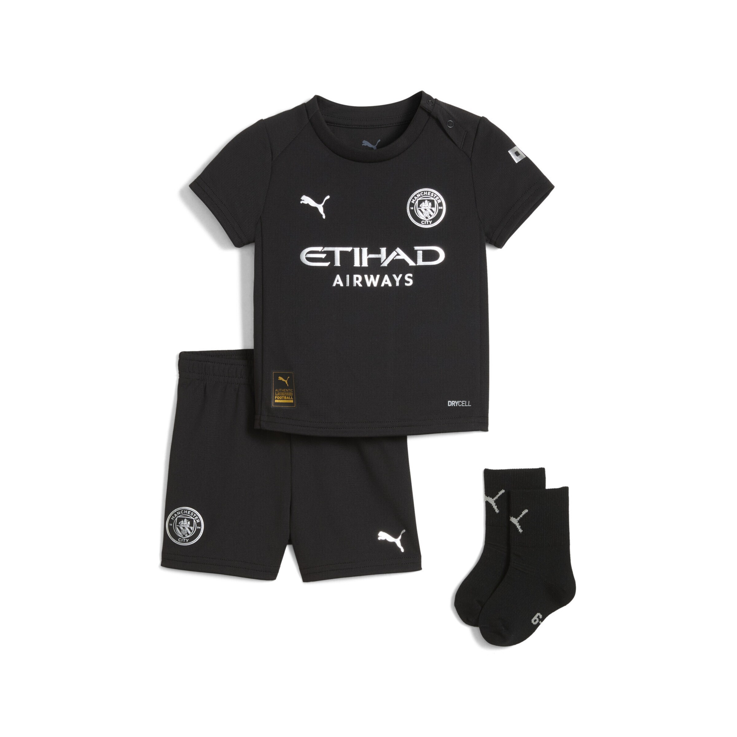 PUMA Набор 'Manchester City 25/26' в черном цвете
PUMA Набор 'Manchester City 25/26' в черном цвете