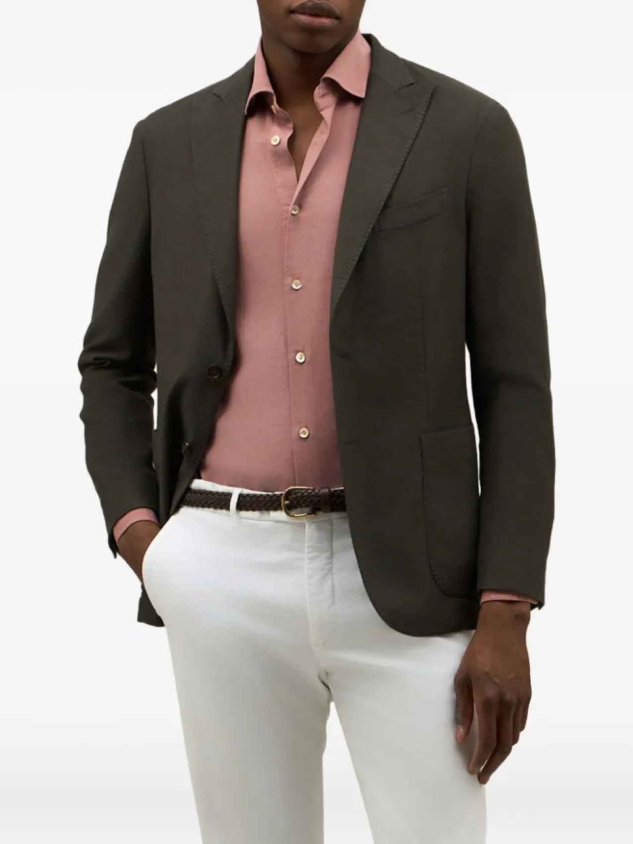 Пиджак на пуговицах Boglioli, зеленый
Пиджак на пуговицах Boglioli, зеленый