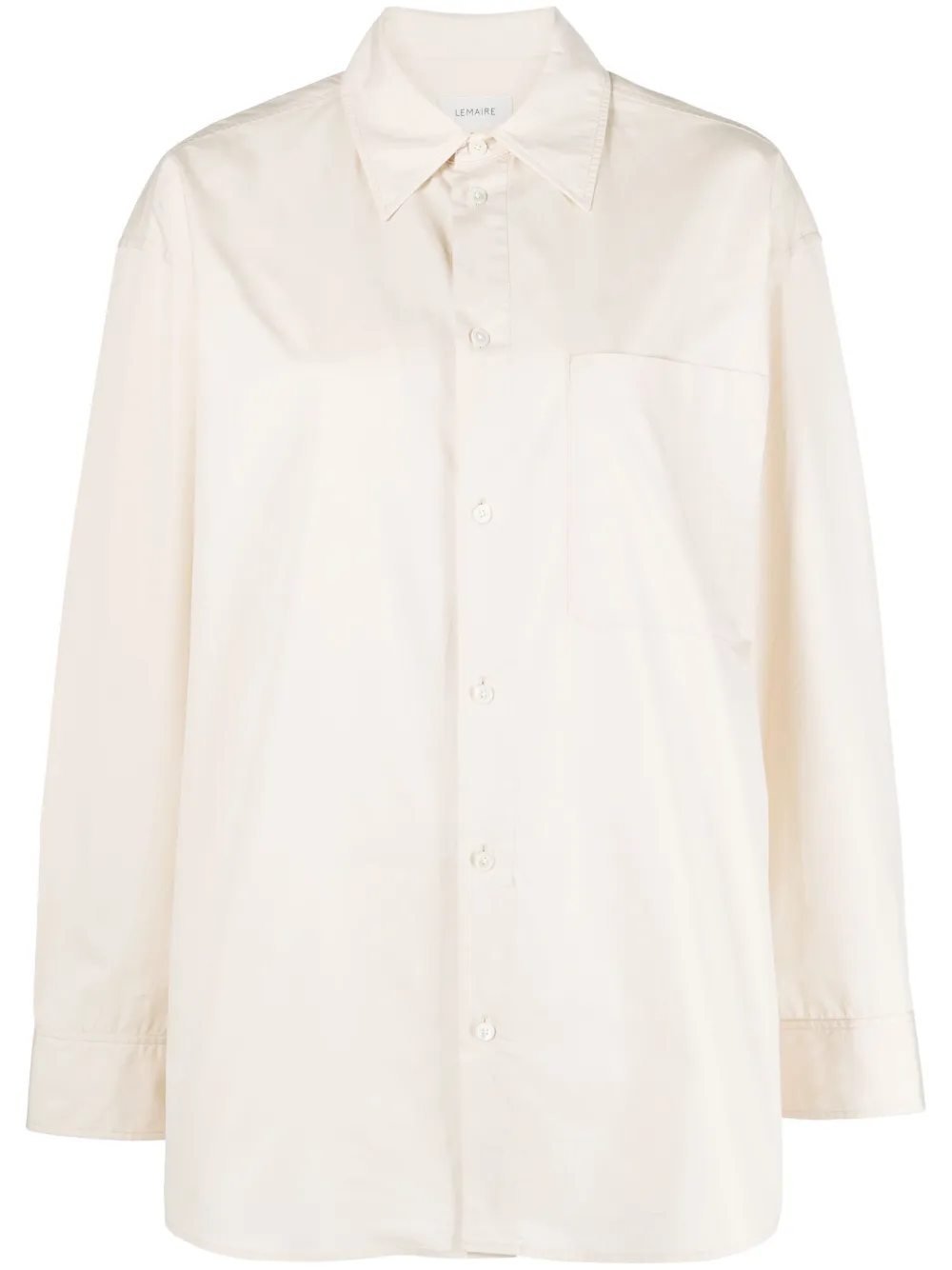 Рубашка со вставками LEMAIRE, нейтральный
Рубашка со вставками LEMAIRE, нейтральный