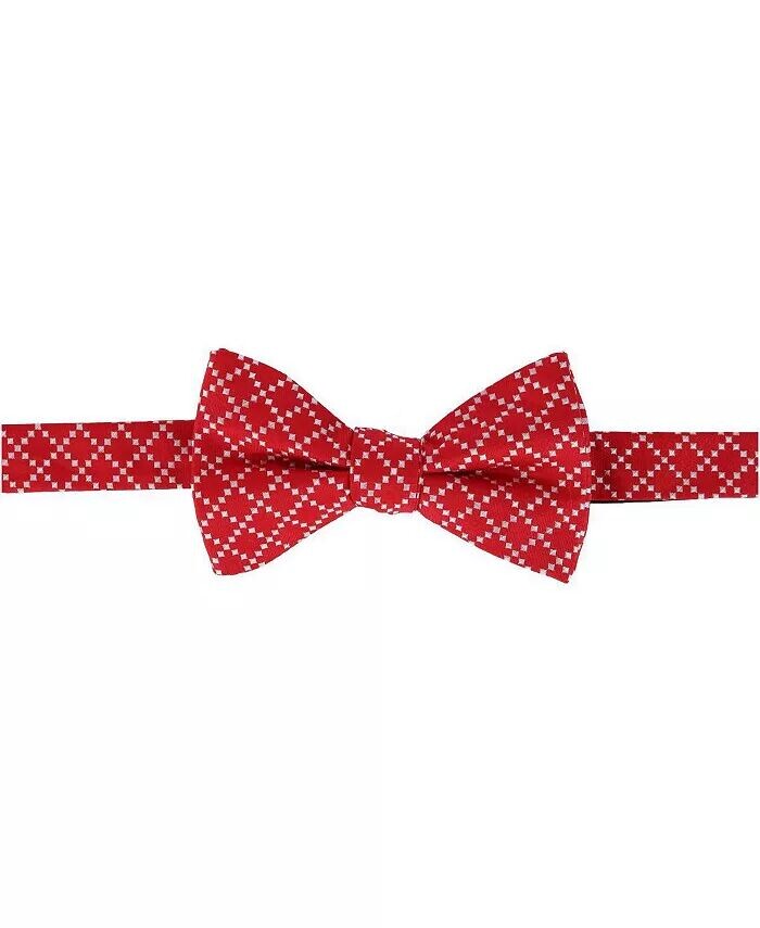 Шелковый галстук-бабочка с геометрическим узором рябины TRAFALGAR, красный
Шелковый галстук-бабочка с геометрическим узором рябины TRAFALGAR, красный