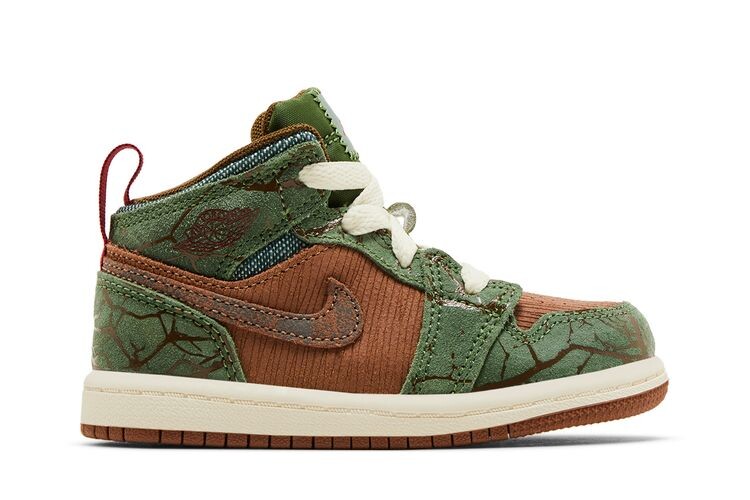 Кроссовки Air Jordan 1 Mid TD Treeline, коричневый
Кроссовки Air Jordan 1 Mid TD Treeline, коричневый