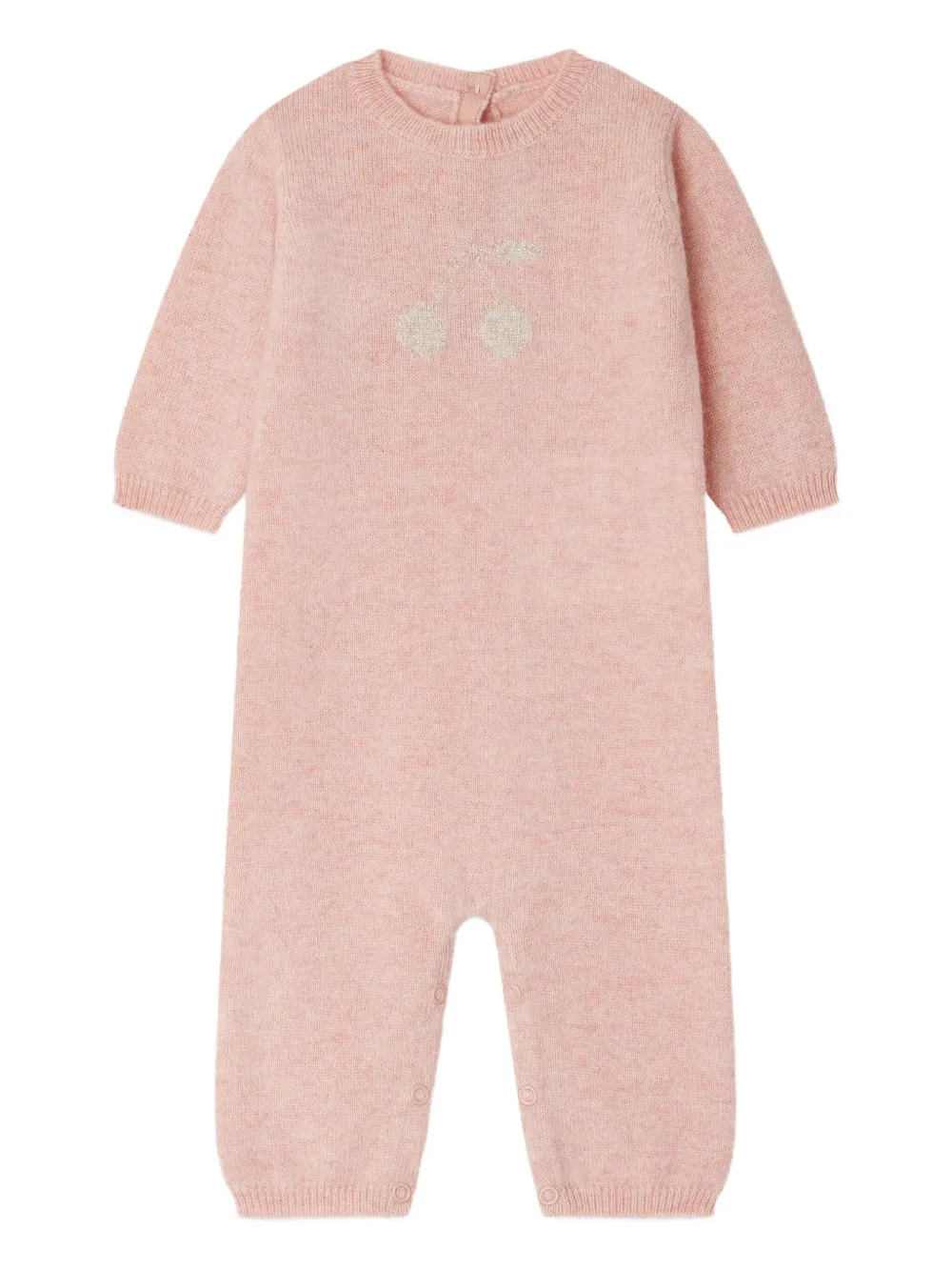Кашемировый комбинезон с вышивкой Bonpoint, розовый
Кашемировый комбинезон с вышивкой Bonpoint, розовый