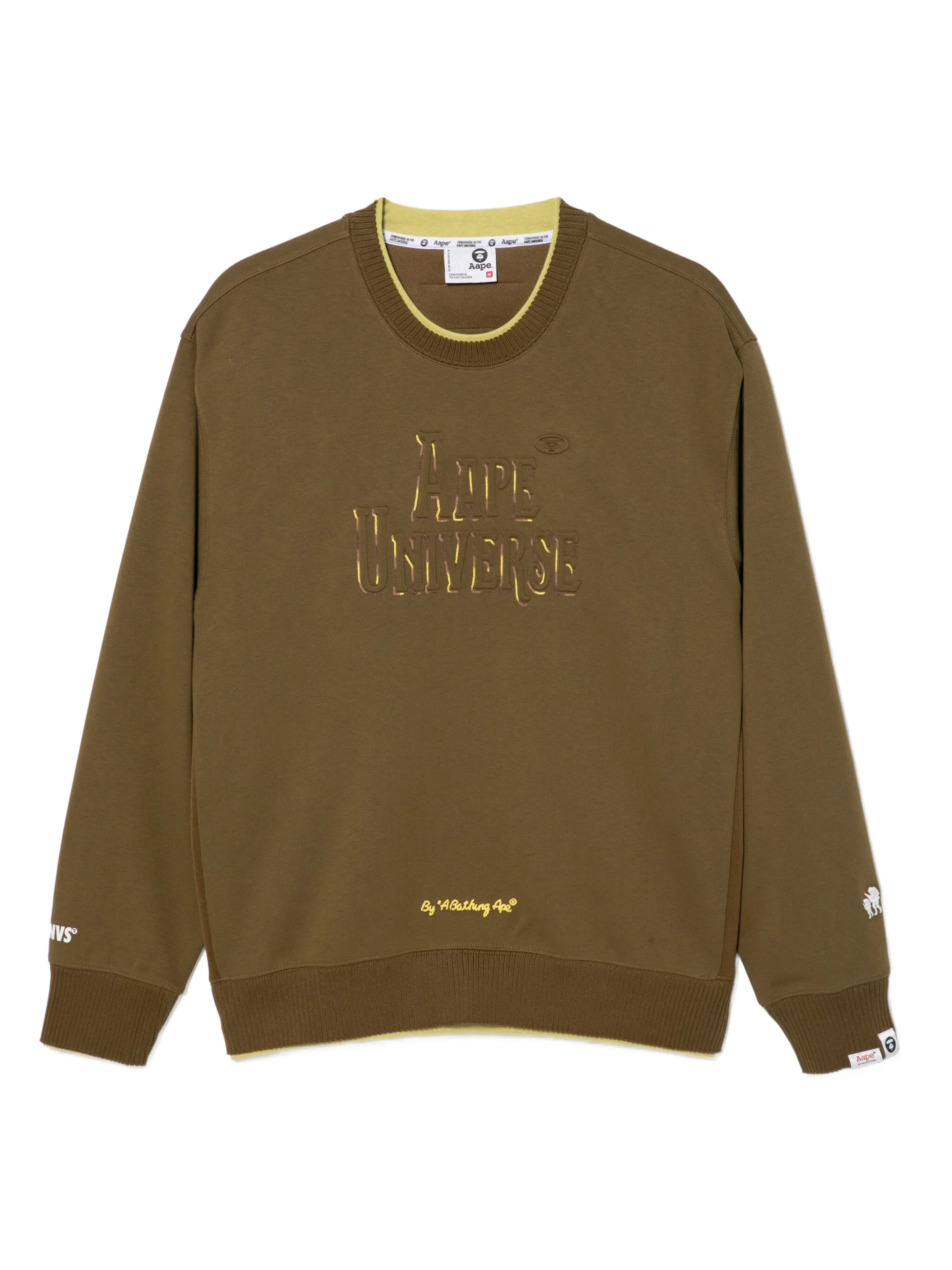 Толстовка с тисненым логотипом Aape By A Bathing Ape, коричневый
Толстовка с тисненым логотипом Aape By A Bathing Ape, коричневый