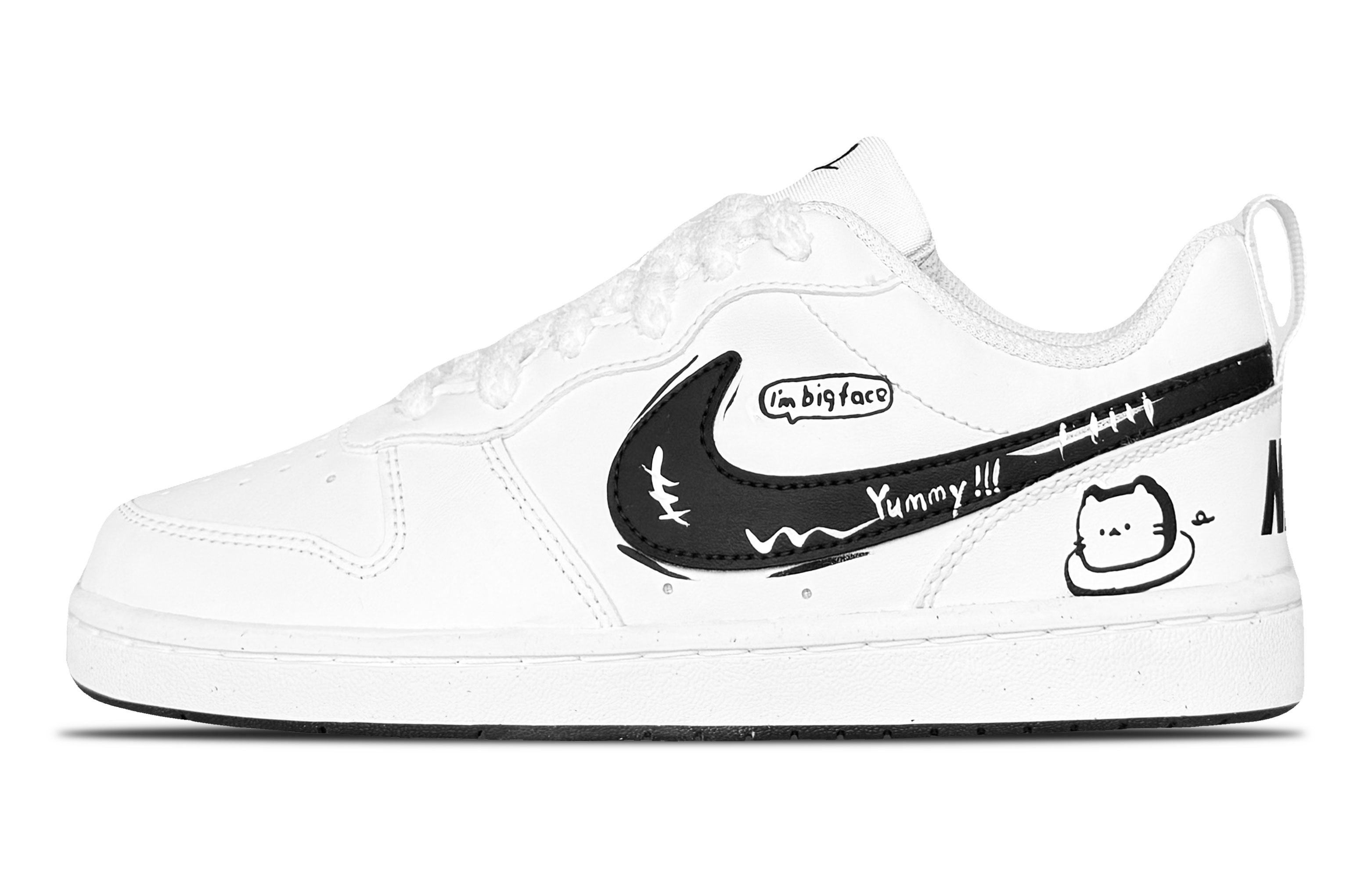 Кроссовки для скейтбординга Court Borough Low Top подростковые Nike, черный/белый
Кроссовки для скейтбординга Court Borough Low Top подростковые Nike, черный/белый