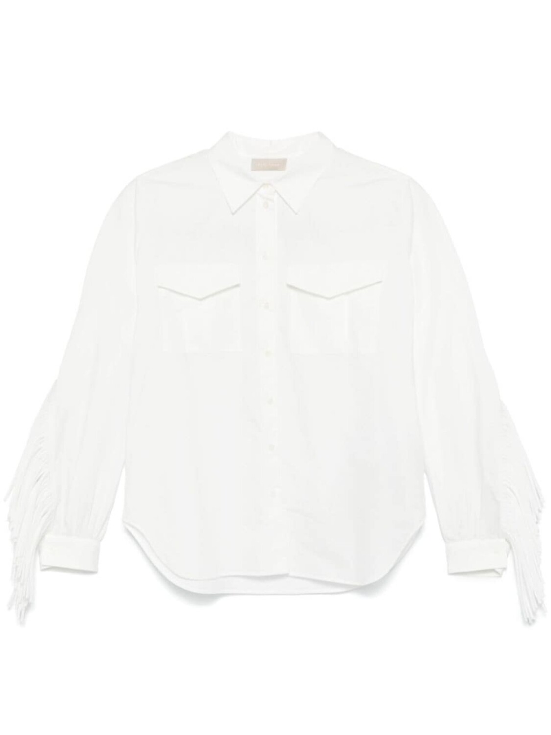 Elie Saab рубашка с бахромой, белый
Elie Saab рубашка с бахромой, белый