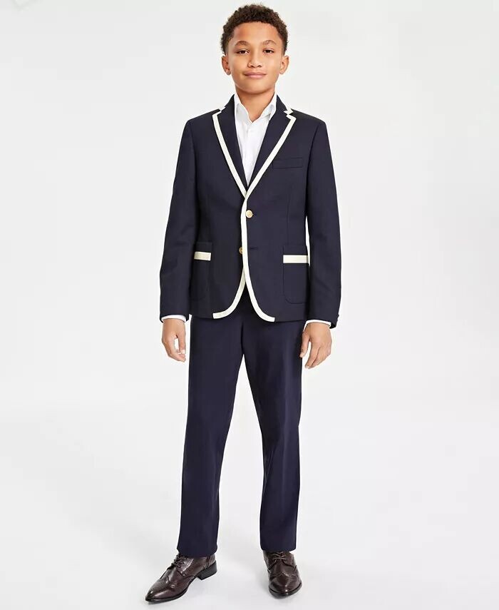 Классический пиджак для больших мальчиков из эластичного материала B By Brooks Brothers
Классический пиджак для больших мальчиков из эластичного материала B By Brooks Brothers