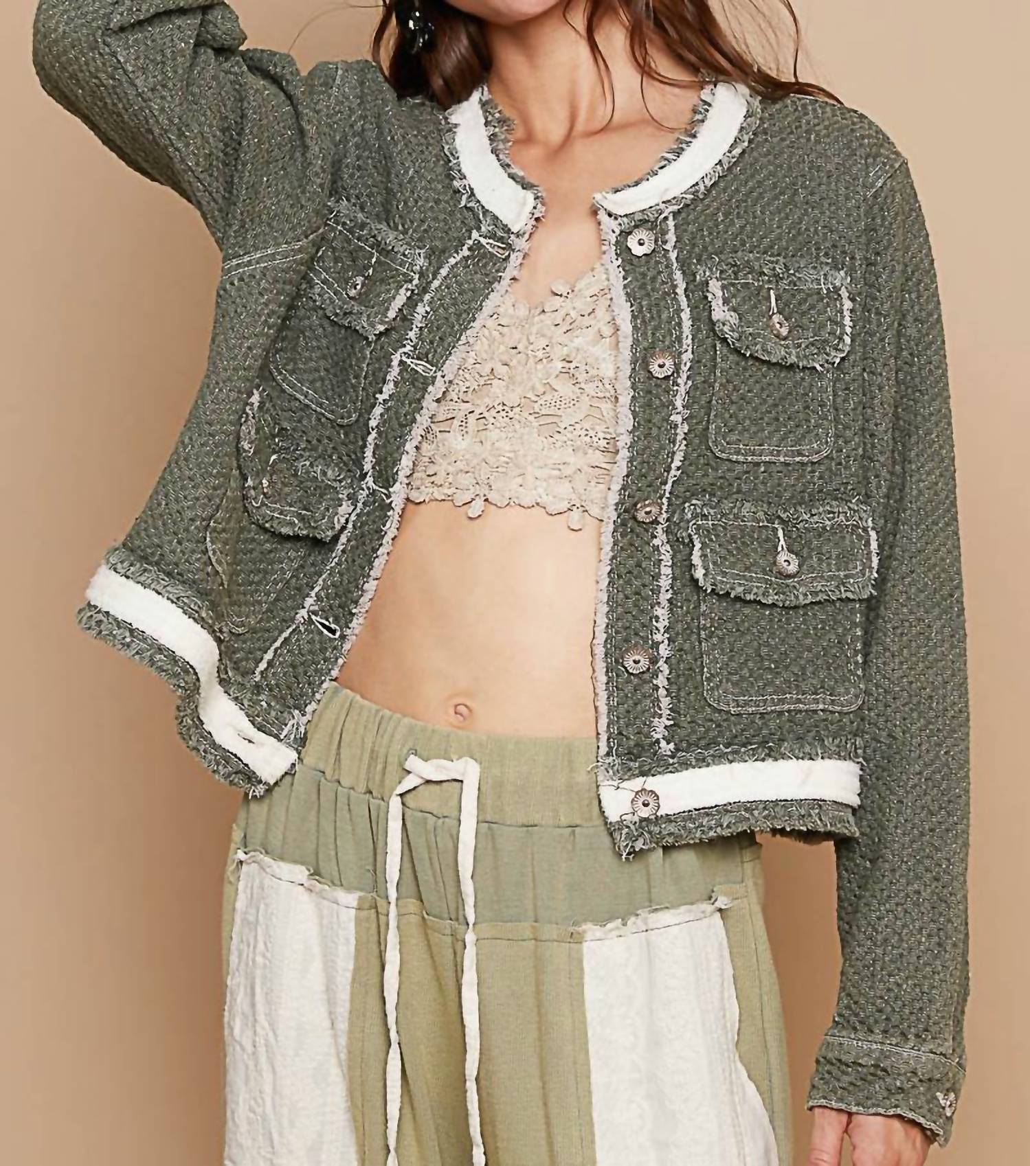 Куртка из твила цвета оливы POL, оливковый, Зеленый, Куртка из твила цвета оливы POL, оливковый
Куртка из твила цвета оливы POL, оливковый, Зеленый, Куртка из твила цвета оливы POL, оливковый