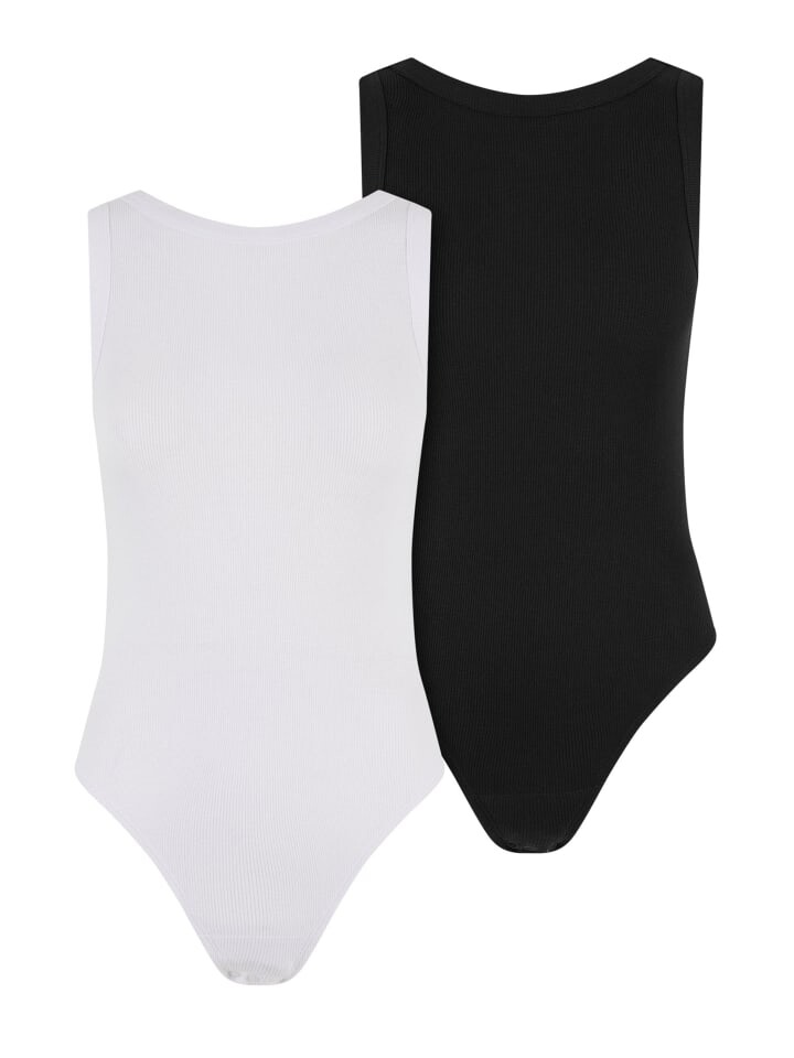 Боди Urban Classics, цвет white+black 
Боди Urban Classics, цвет white+black