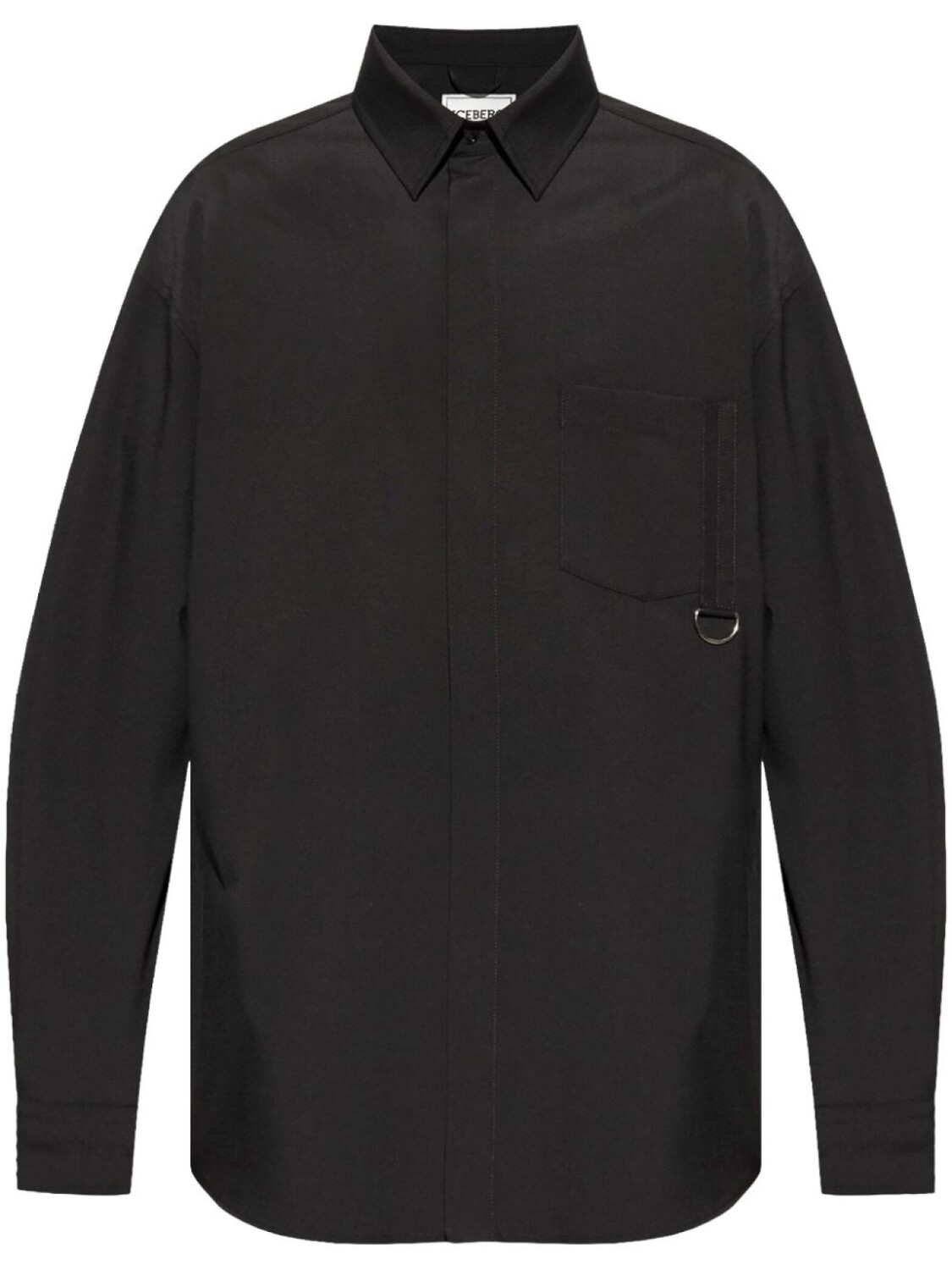 Рубашка с накладным карманом Iceberg, черный
Рубашка с накладным карманом Iceberg, черный