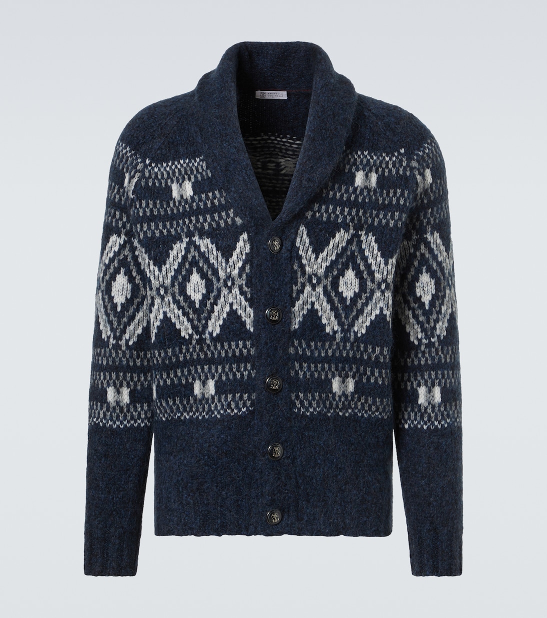 Кардиган из смесовой альпаки с узором фэр-айл Brunello Cucinelli, Cgy89
Кардиган из смесовой альпаки с узором фэр-айл Brunello Cucinelli, Cgy89