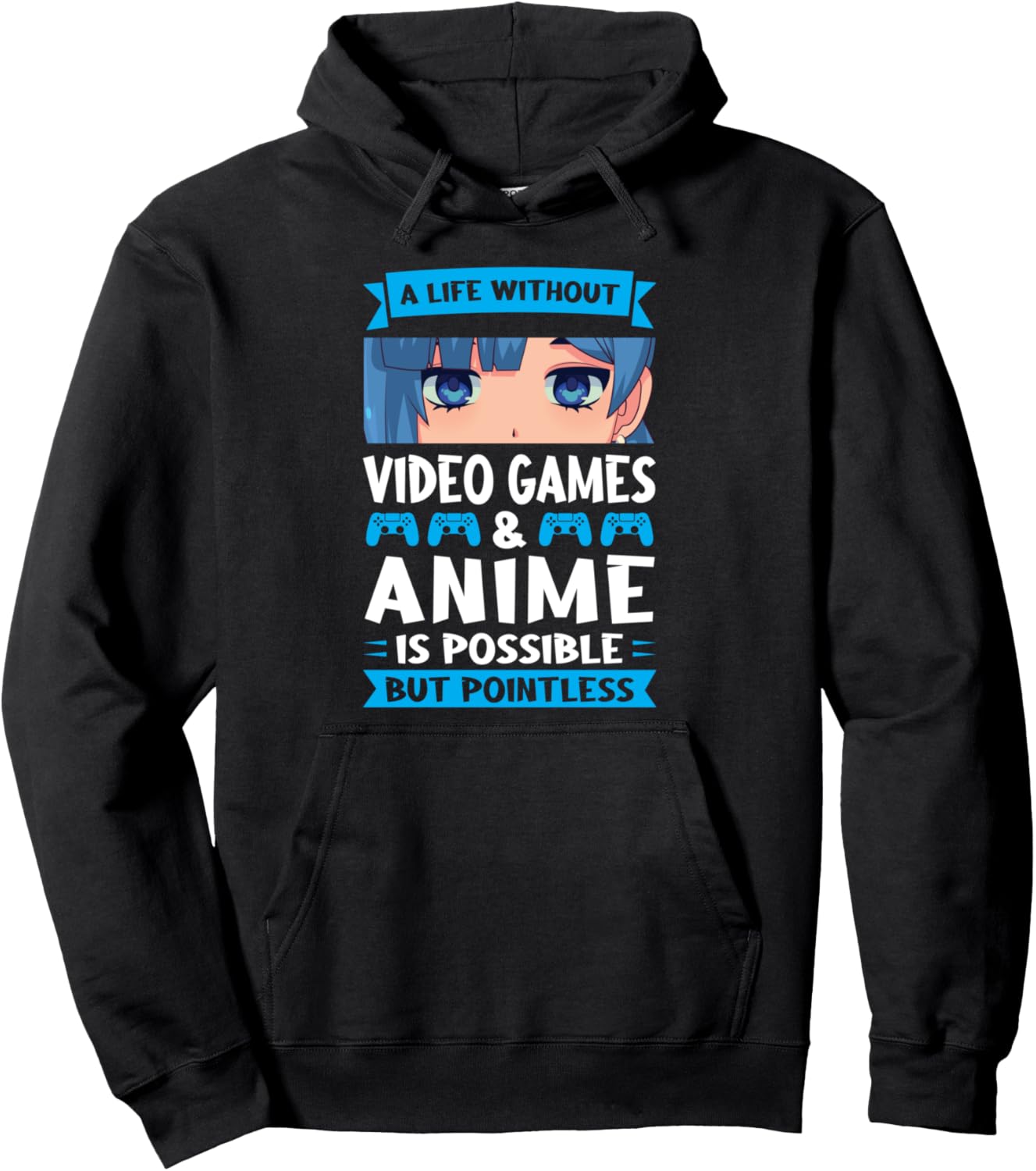 Жизнь без видеоигр и аниме - это игра, в которую можно играть! Худи Anime Merch & Video Game Gift, черный
Жизнь без видеоигр и аниме - это игра, в которую можно играть! Худи Anime Merch & Video Game Gift, черный