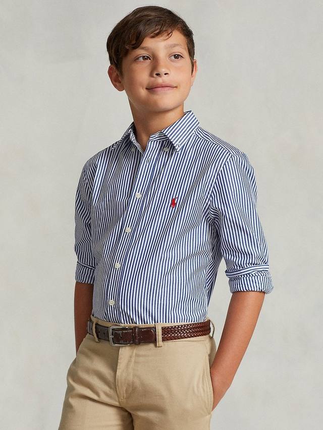 Детская поло с фирменным логотипом и полосками Ralph Lauren, Navy/White
Детская поло с фирменным логотипом и полосками Ralph Lauren, Navy/White