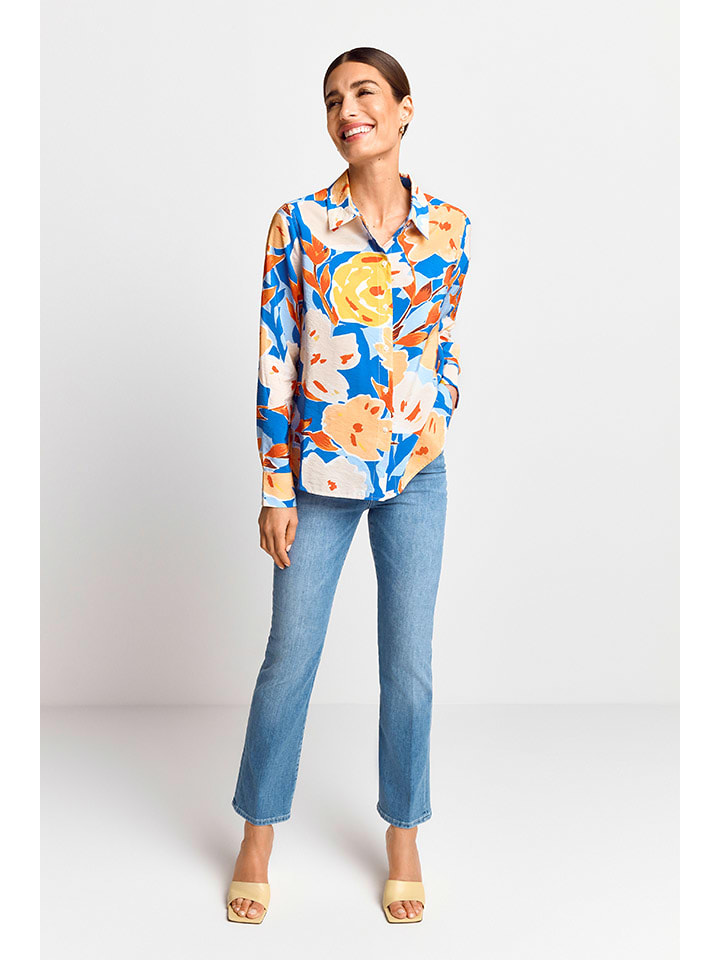 Блузка Rich & Royal, цвет blau/gelb
Блузка Rich & Royal, цвет blau/gelb