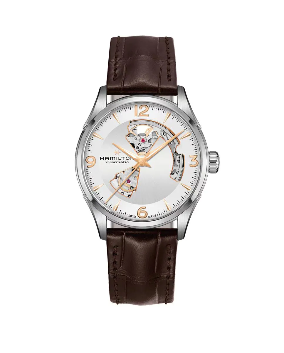 Мужские автоматические часы Jazzmaster Open Heart 42 мм H32705551 с кожаным ремешком Hamilton, коричневый
Мужские автоматические часы Jazzmaster Open Heart 42 мм H32705551 с кожаным ремешком Hamilton, коричневый