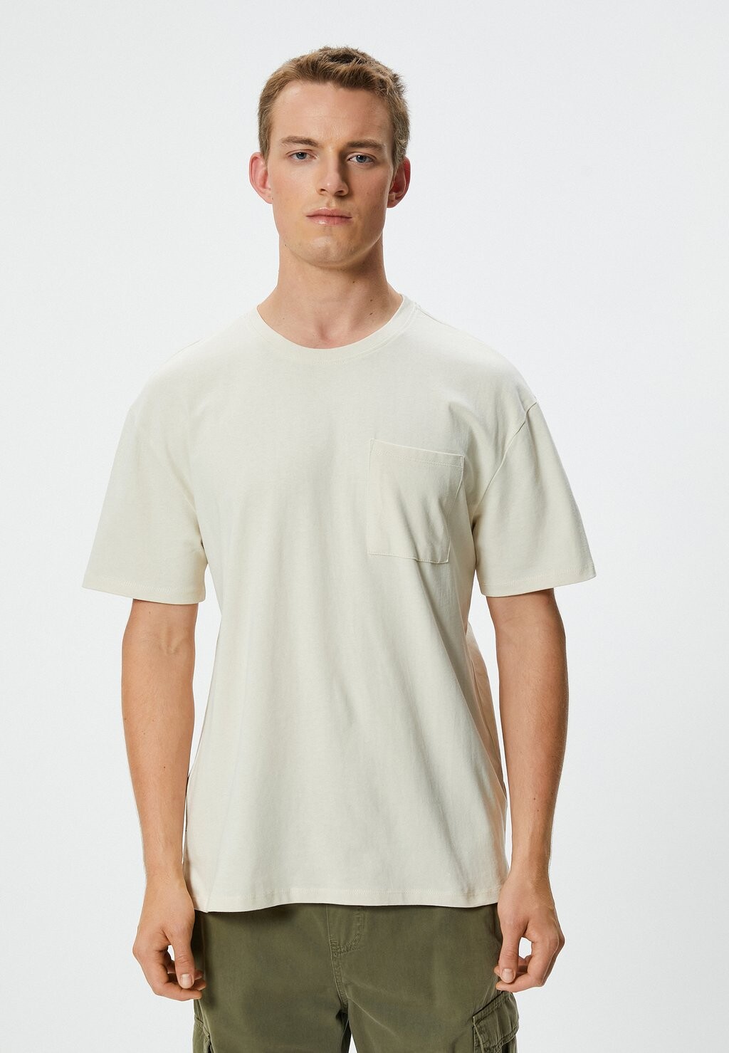 Базовая футболка POCKET DETAIL Koton, бежевый
Базовая футболка POCKET DETAIL Koton, бежевый