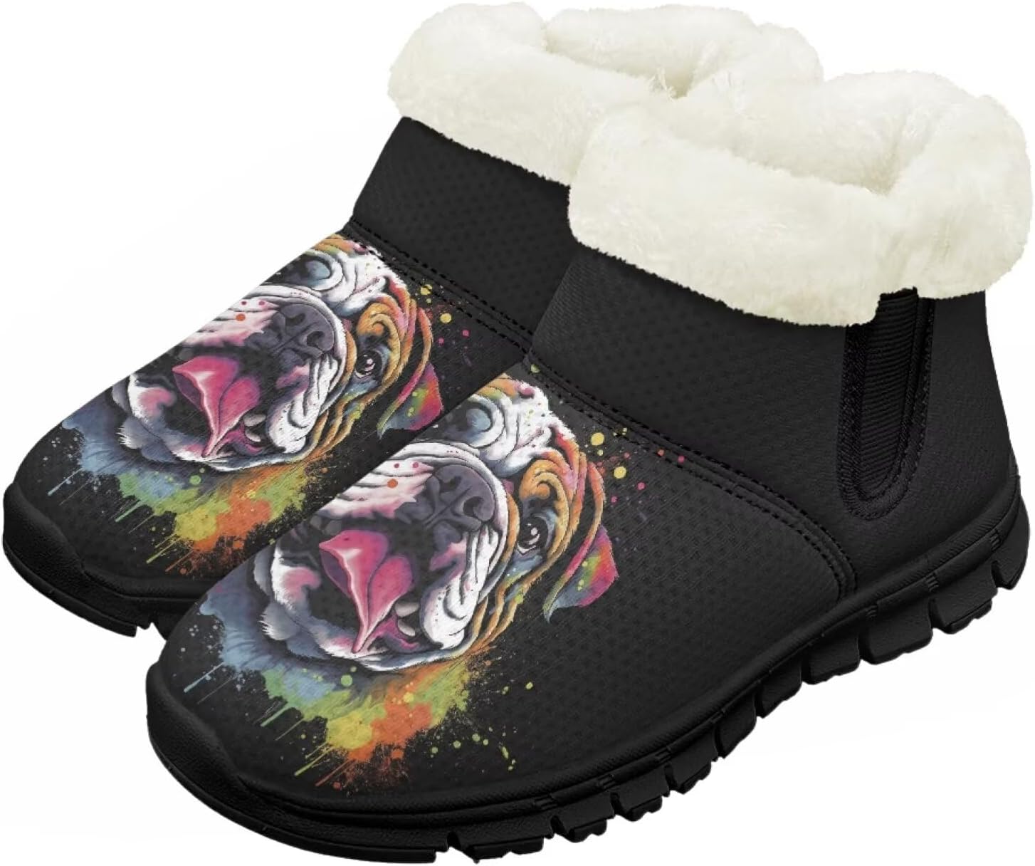 Зимние сапожки для девочек-детей, противоскользящие прогулочные кроссовки с меховой подкладкой, без шнурков, теплые короткие ботинки Pointodoor, Tie-Dye Dog
Зимние сапожки для девочек-детей, противоскользящие прогулочные кроссовки с меховой подкладкой, без шнурков, теплые короткие ботинки Pointodoor, Tie-Dye Dog