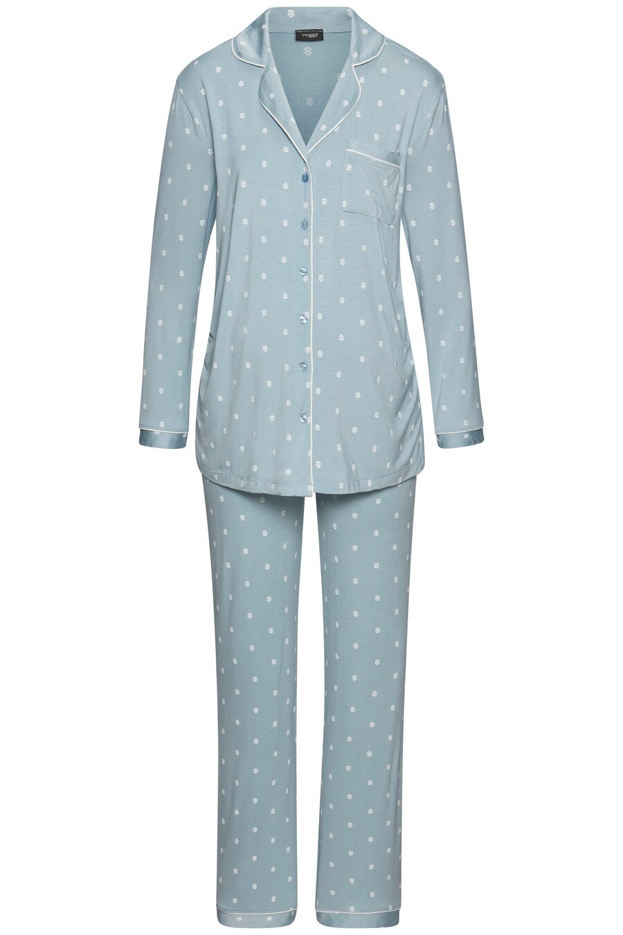 Пижама VIVANCE Dreams, светло-синий
Пижама VIVANCE Dreams, светло-синий