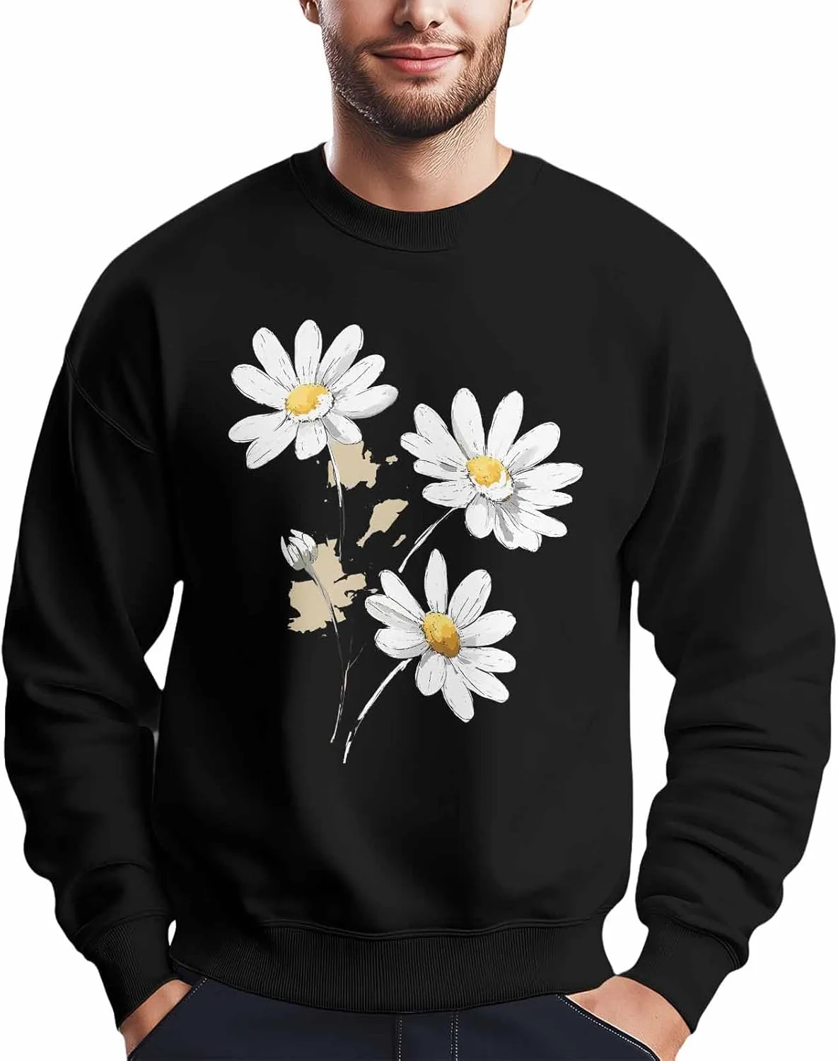 Мужской свитшот с белыми цветами маргаритки Winvebermior
Мужской свитшот с белыми цветами маргаритки Winvebermior