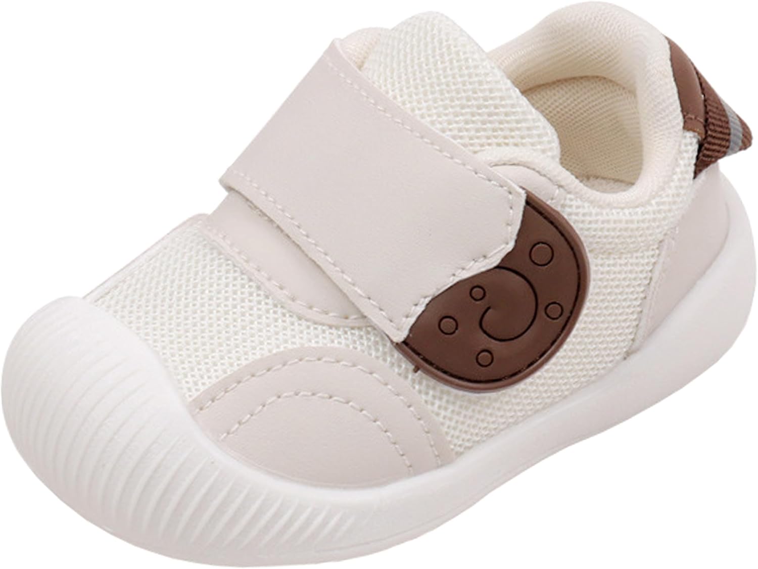 Детские кроссовки для малышей с резиновой подошвой и мультяшным рисунком Annnowl, бежевый
Детские кроссовки для малышей с резиновой подошвой и мультяшным рисунком Annnowl, бежевый