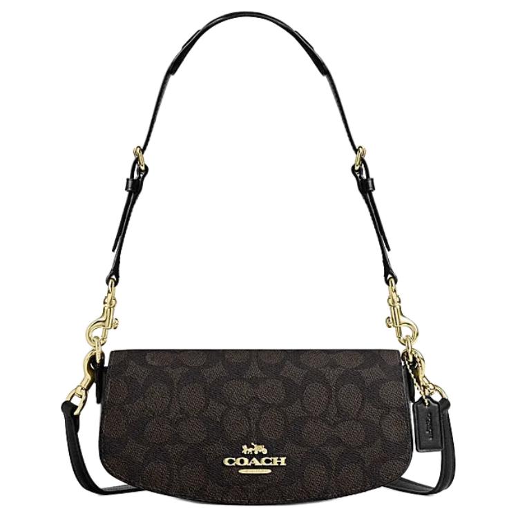 COACH Кожаная с искусственной кожей портативная сумка через плечо маленькая женская сумка Walnut
COACH Кожаная с искусственной кожей портативная сумка через плечо маленькая женская сумка Walnut