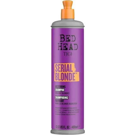 Шампунь Serial Blonde Bed Head 400мл, Tigi
Шампунь Serial Blonde Bed Head 400мл, Tigi