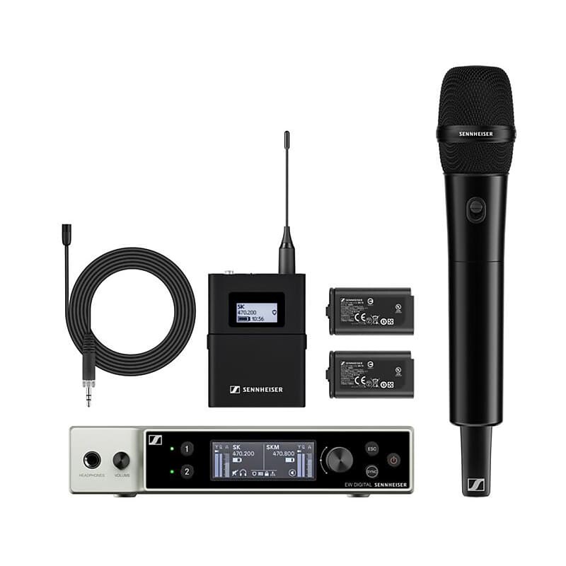 Беспроводная система Sennheiser Sennheiser EW-DX MKE 2 / 835-S Set - Combo Wireless System (Q1-9 Band / 470-550 MHz)
Беспроводная система Sennheiser Sennheiser EW-DX MKE 2 / 835-S Set - Combo Wireless System (Q1-9 Band / 470-550 MHz)