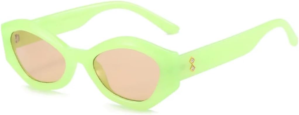 Солнцезащитные очки для мужчин и женщин - защита UV400 - линзы цвета "кошачий глаз" в стиле панк, для занятий спортом на открытом воздухе и вождения DSVIGF, Green-lightbrown
Солнцезащитные очки для мужчин и женщин - защита UV400 - линзы цвета "кошачий глаз" в стиле панк, для занятий спортом на открытом воздухе и вождения DSVIGF, Green-lightbrown