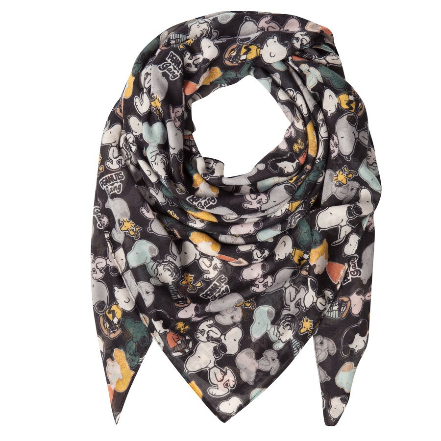 Платок CODELLO Peanuts, черный 
Платок CODELLO Peanuts, черный