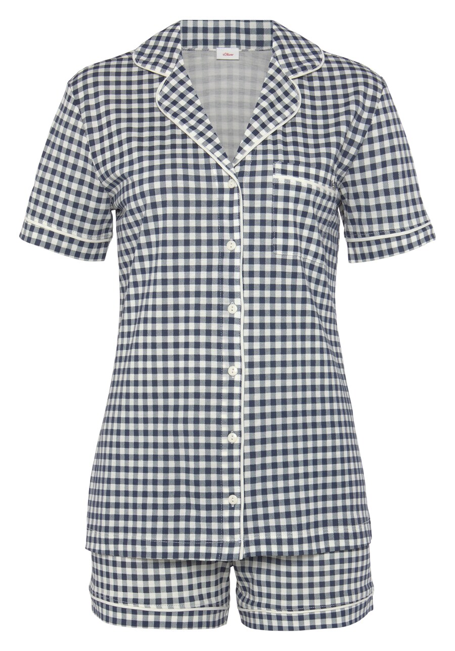 Короткий пижамный комплект s.Oliver, морской синий
Короткий пижамный комплект s.Oliver, морской синий