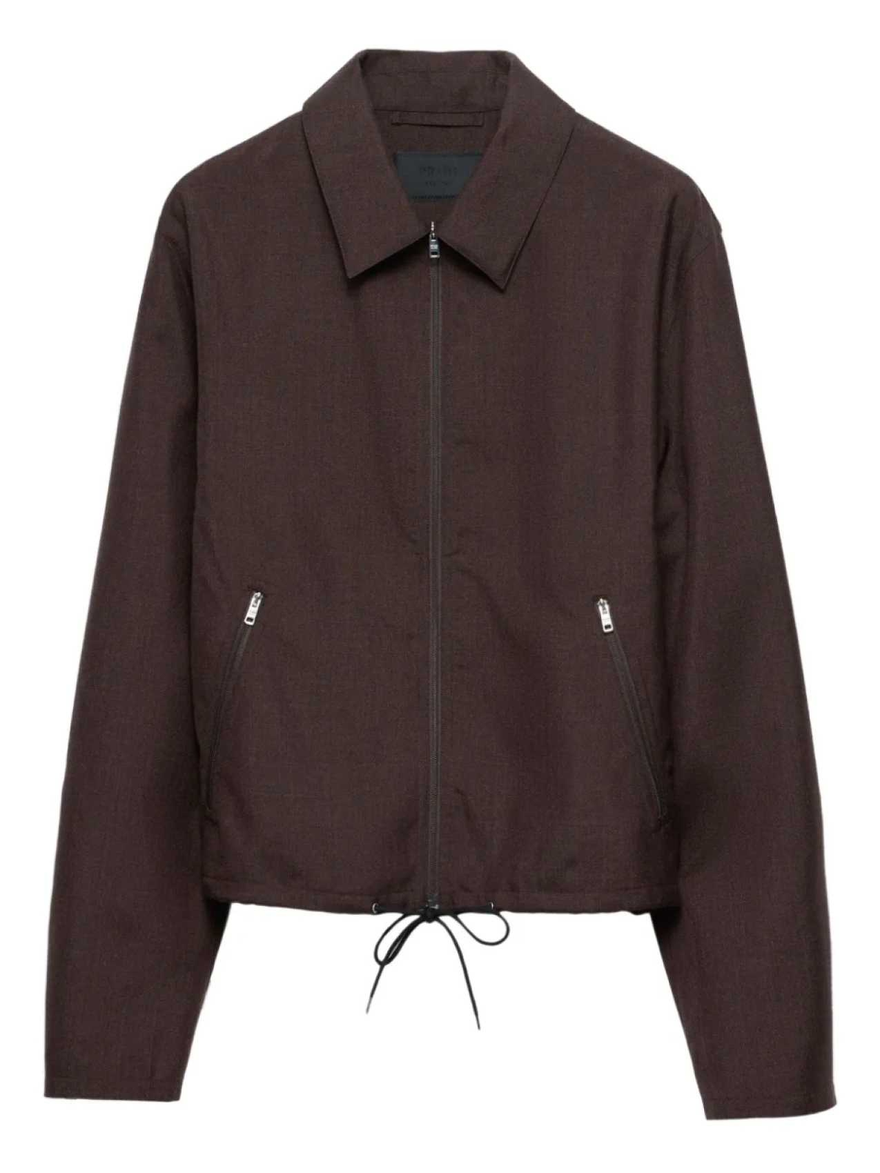 Prada шелковая куртка-рубашка, коричневый
Prada шелковая куртка-рубашка, коричневый