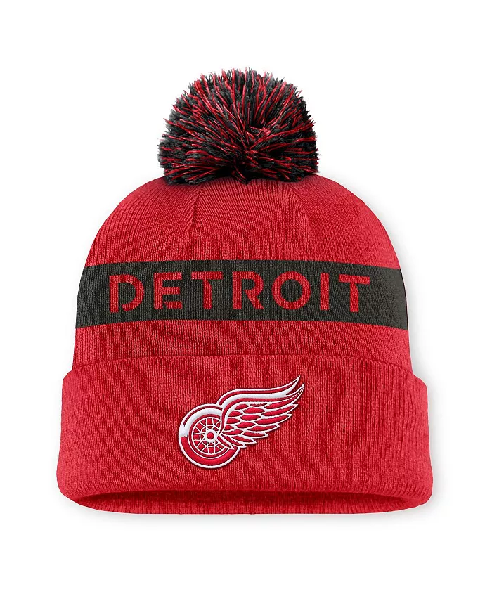Женская красно-черная вязаная шапка Detroit Red Wings Authentic Pro Rink с манжетой и помпоном Fanatics
Женская красно-черная вязаная шапка Detroit Red Wings Authentic Pro Rink с манжетой и помпоном Fanatics