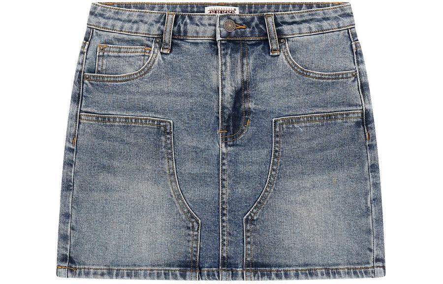 GUESS Джинсовая короткая юбка Denim Blue
GUESS Джинсовая короткая юбка Denim Blue