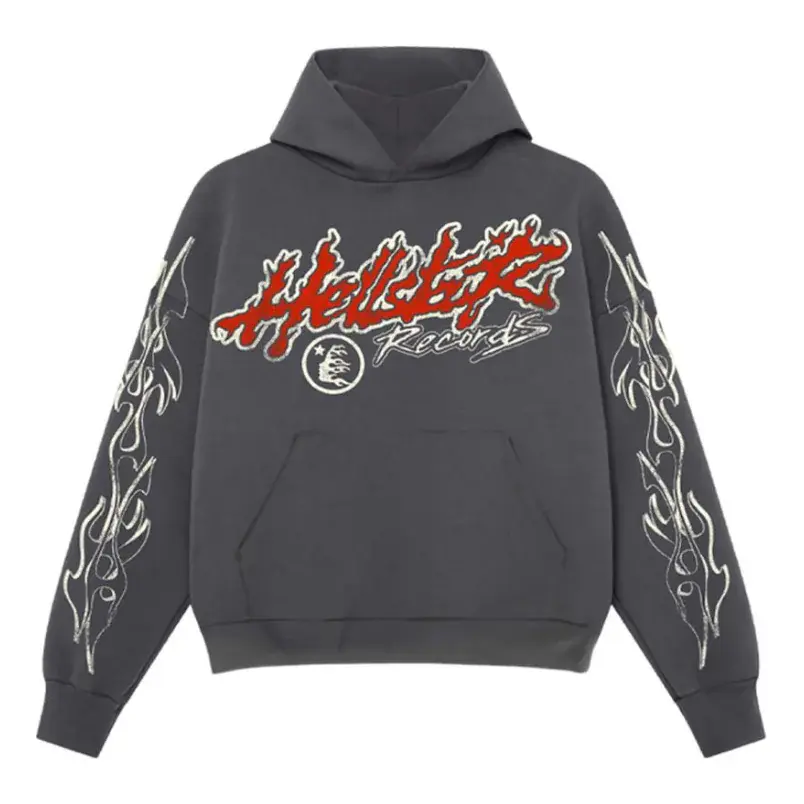 Худи Hellstar Records Hoodie 'Washed Black', серый
Худи Hellstar Records Hoodie 'Washed Black', серый