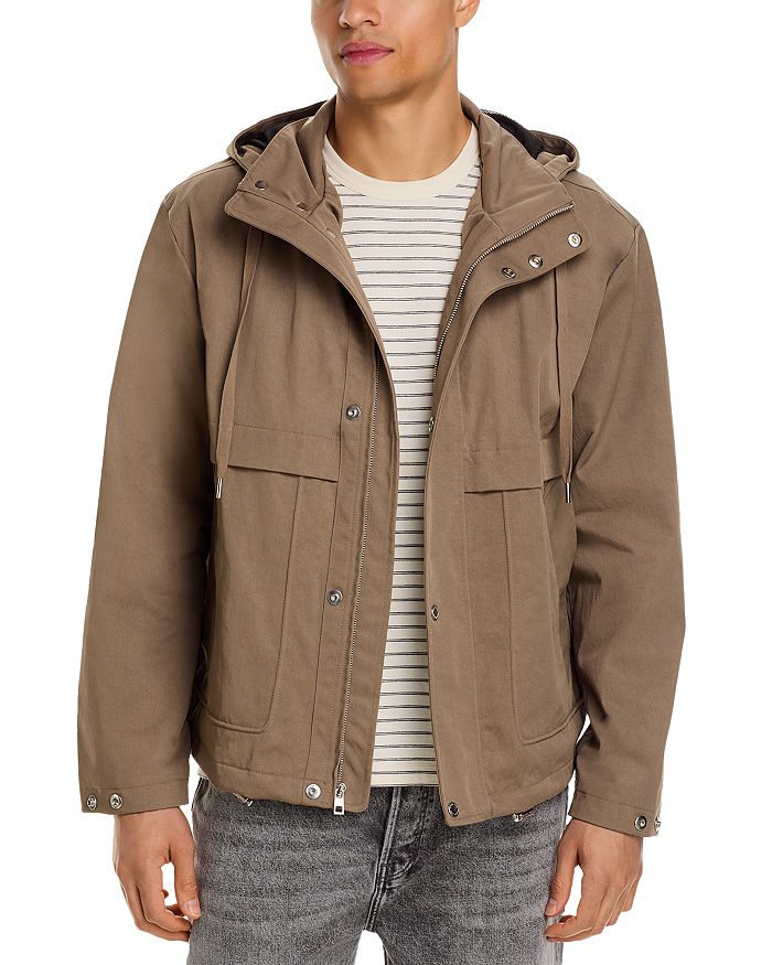 Ветронепроницаемая ветровка из твила Michael Kors, коричневый
Ветронепроницаемая ветровка из твила Michael Kors, коричневый