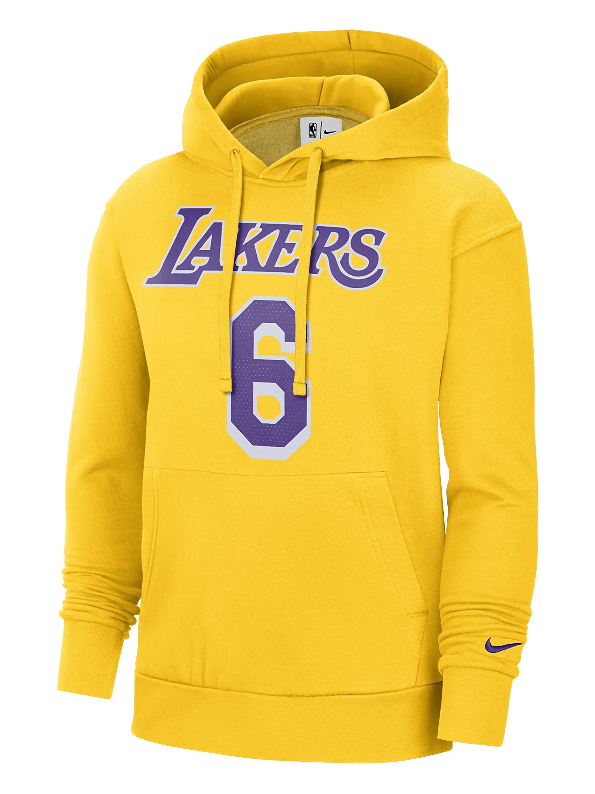 Худи NBA La Lakers Lebron James #6 Nike, желтый
Худи NBA La Lakers Lebron James #6 Nike, желтый