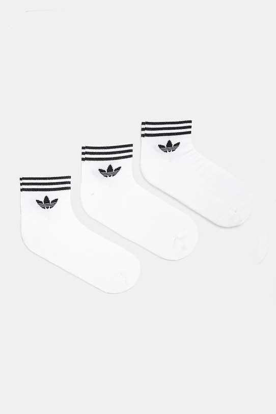 Носки (3 пары) Trefoil Adidas Originals, белый
Носки (3 пары) Trefoil Adidas Originals, белый