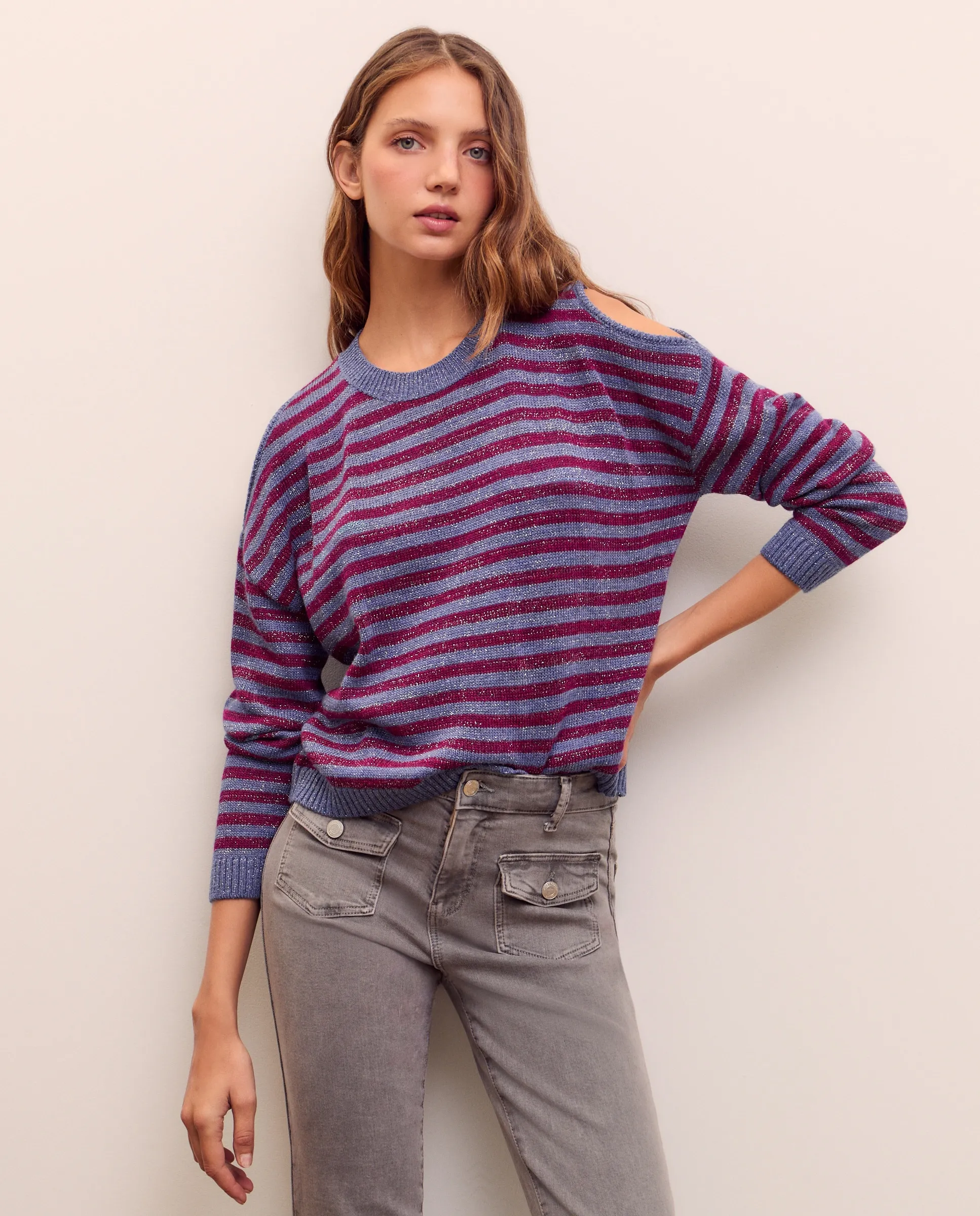 Женская майка с вырезами в полоску Green Coast, бордовый
Женская майка с вырезами в полоску Green Coast, бордовый