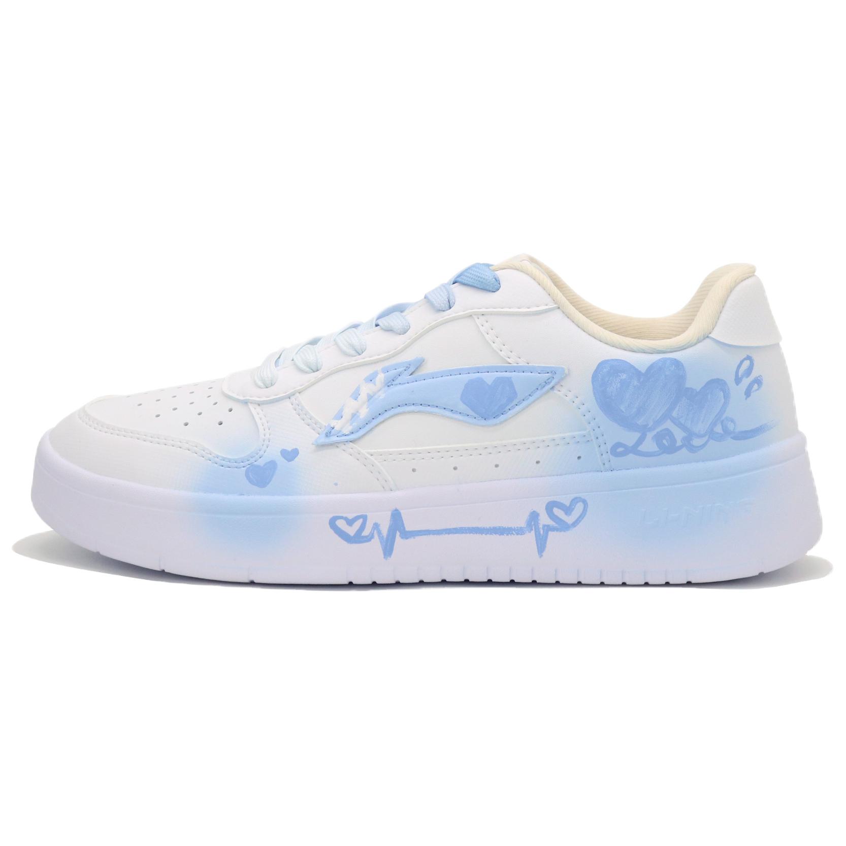 Li Ning Floating Boat Heartbeat Love Confession PU износостойкие легкие нескользящие низкие Li-Ning, синий белый
Li Ning Floating Boat Heartbeat Love Confession PU износостойкие легкие нескользящие низкие Li-Ning, синий белый