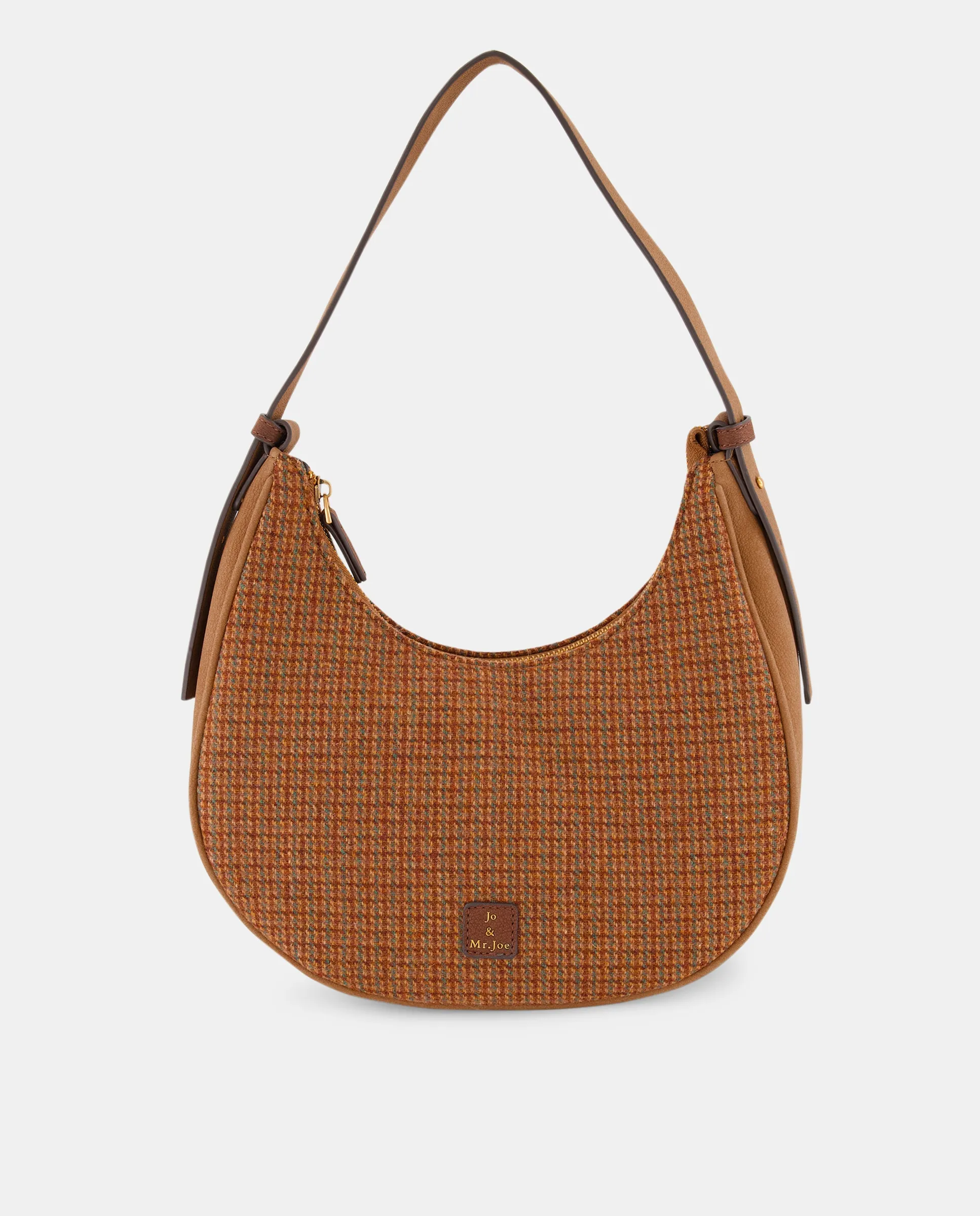 Сумка-хобо в клетчатом свитере Jo & Mr. Joe, горчичный
Сумка-хобо в клетчатом свитере Jo & Mr. Joe, горчичный