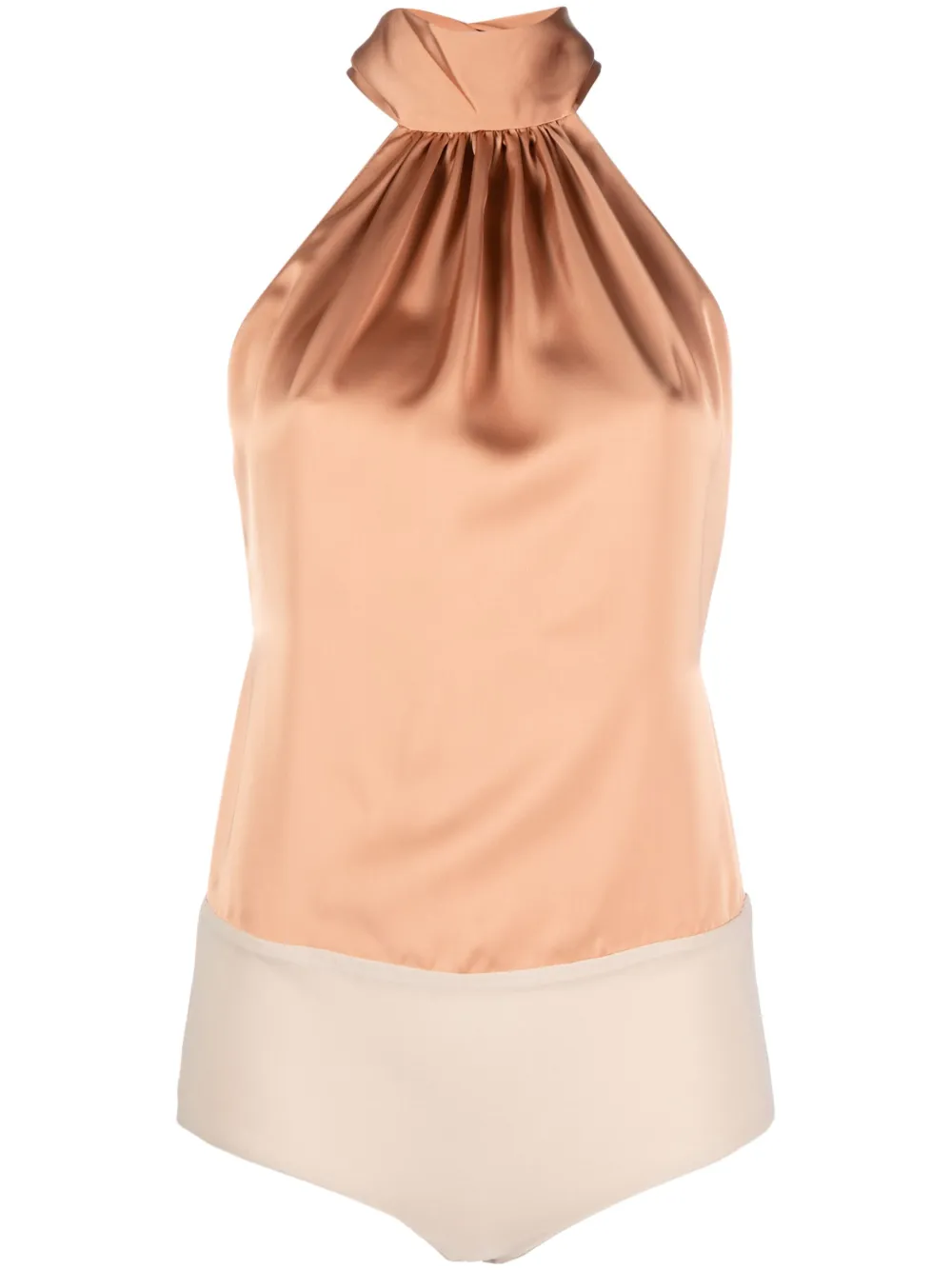 Топ с вырезом халтер Philosophy Di Lorenzo Serafini, нейтральный
Топ с вырезом халтер Philosophy Di Lorenzo Serafini, нейтральный