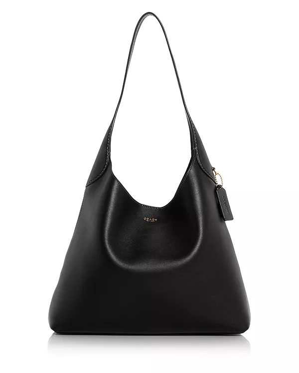 Средняя кожаная сумка через плечо Brooklyn 34 Coach, черный
Средняя кожаная сумка через плечо Brooklyn 34 Coach, черный