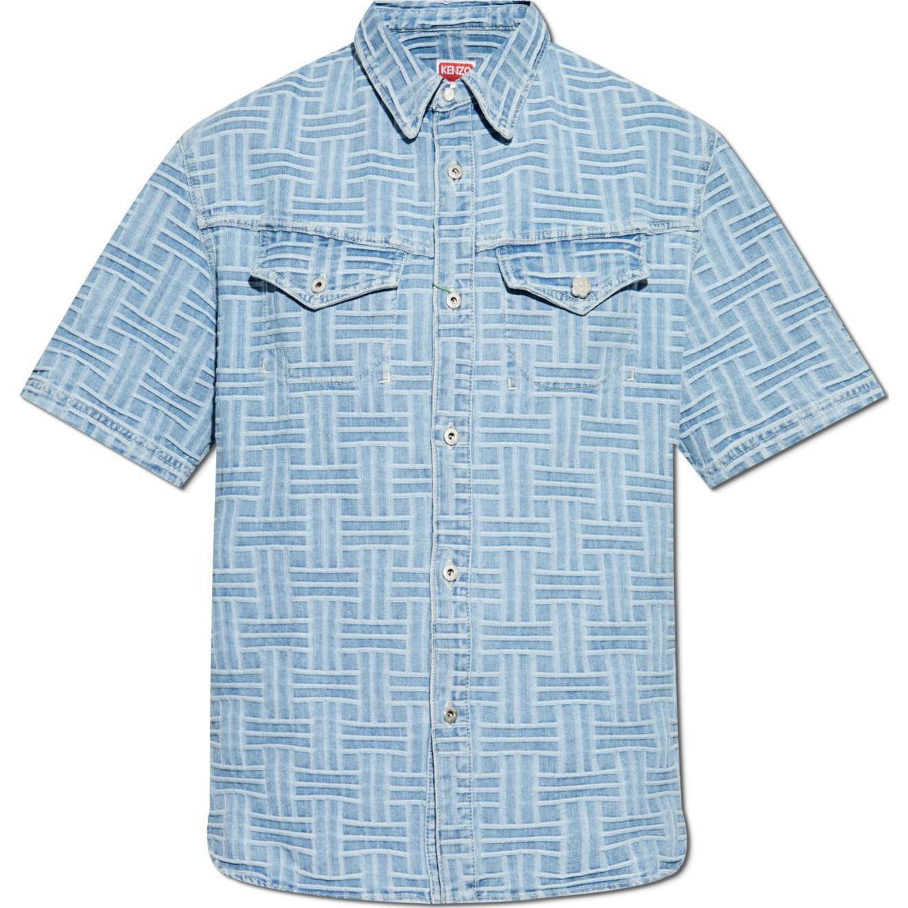 Джинсовая рубашка с коротким рукавом KENZO, синий
Джинсовая рубашка с коротким рукавом KENZO, синий